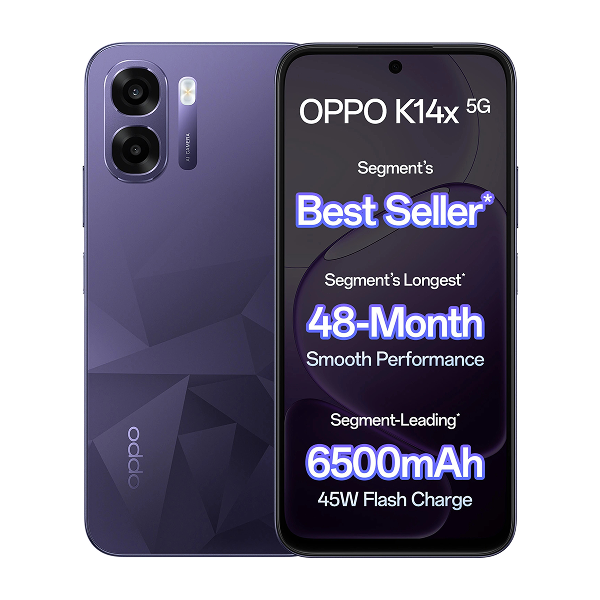 Oppo K14 (Prism Violet, 6/128 GB)